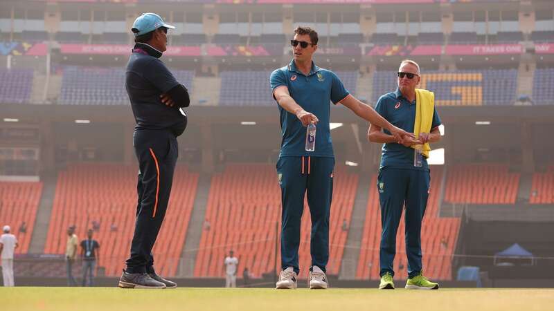 Pat Cummins made his feeling clear to the ground staff (Image: Robert Cianflone/Getty Images)