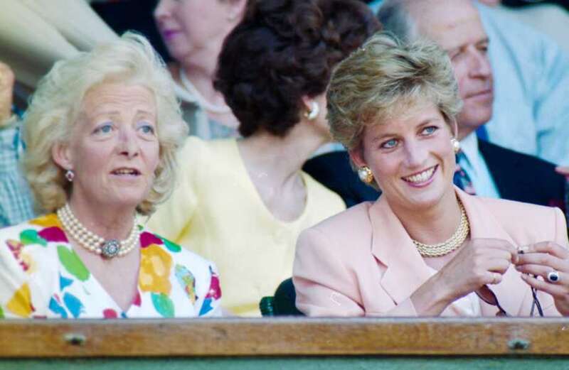 Frances had a turbulent relationship with Princess Diana