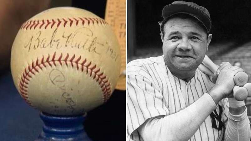 Antique Roadshow guest presents incredible vintage baseball signed by Babe Ruth, Mickey Mantle, and Roger Marris