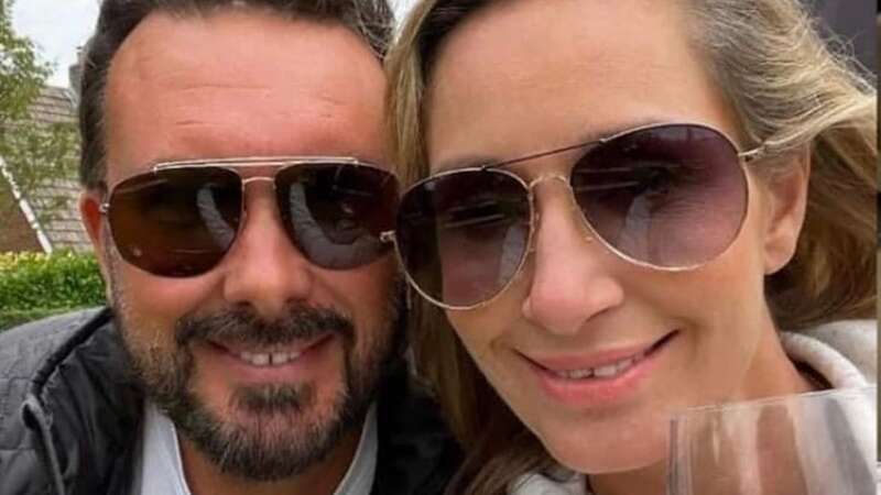 Nicola Bulley, pictured with her partner Paul Ansell, went missing in January (Image: Facebook)