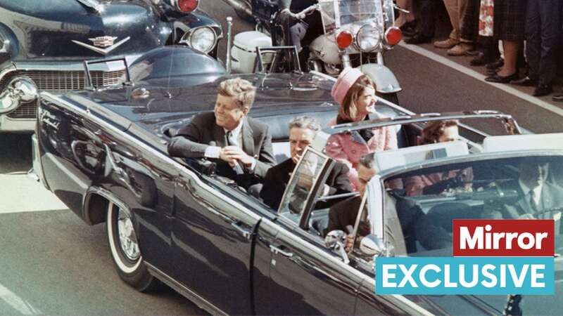 JFK and Jackie in the limo (Image: Bettmann Archive)