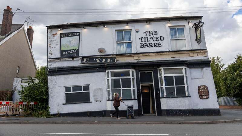 The Tilted Barrel at Tipton a Grade II listed building (Image: Anita Maric / SWNS)