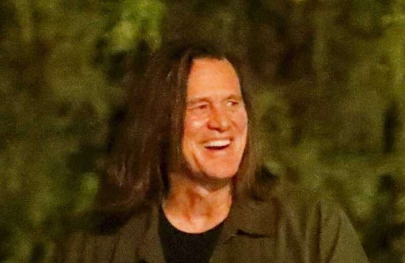 Jim Carrey busted out a new look for Thanksgiving