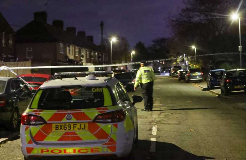 Police recovered a weapon, believed to be a rifle, from the home in Dagenham, East London