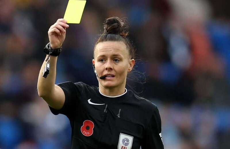 Rebecca Welch was the first woman to referee a Championship game