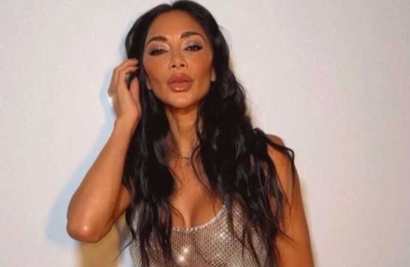 Nicole Scherzinger stuns as she rips off her see-through dress