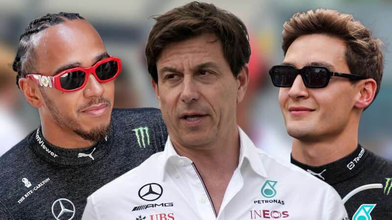 Lewis Hamilton won the Mercedes head-to-head battle with George Russell this season (Image: HOCH ZWEI/picture-alliance/dpa/AP Images)