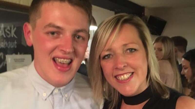 Lewis McFarlin with his mum Leah Salt (Image: BPM MEDIA)