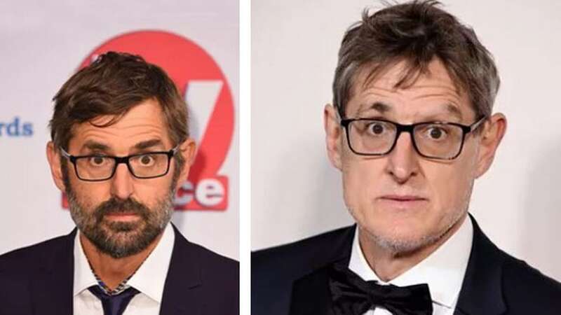 Louis Theroux suffers from the hair loss condition alopecia, which usually affects the head and face. (Image: Gareth Cattermole/ Getty Images/PA)