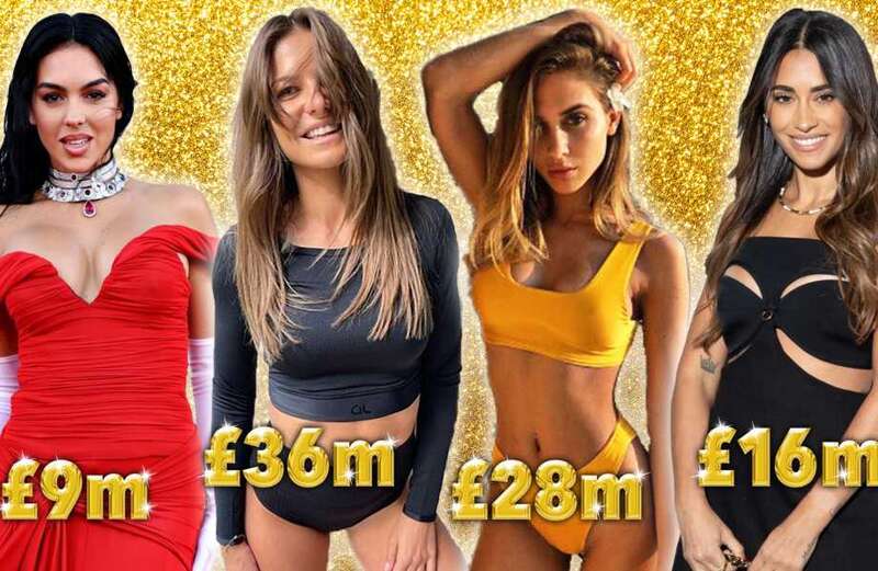 Rodriguez, Rooney and Roccuzzo all feature - but they all trail behind one famous Wag