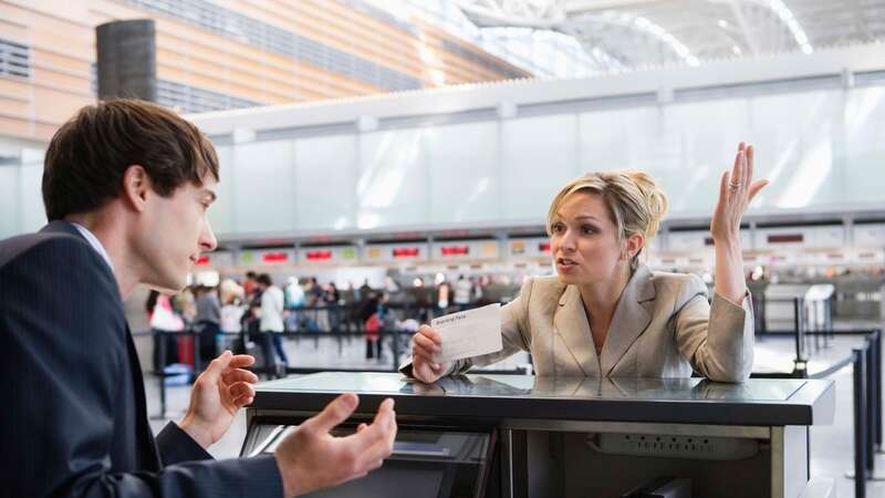 The upset woman detailed how she was denied access to the plane (stock photo) (Image: Getty Images)