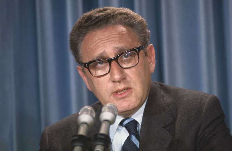 Kissinger was born in Germany and fled Nazi rule in 1938