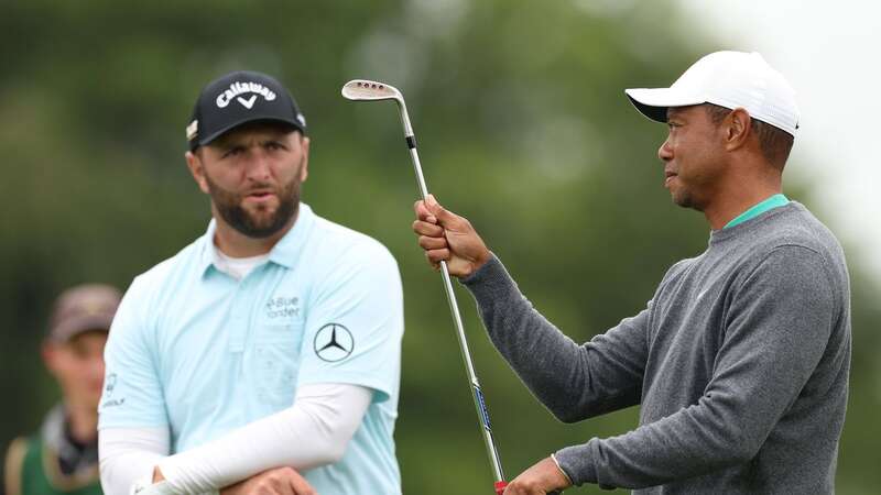 Tiger Woods has given his verdict on rumours that Jon Rahm could quit the PGA Tour to join LIV Golf (Image: Getty)