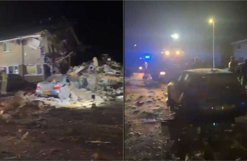 House 'completely destroyed' after huge explosion in Edinburgh