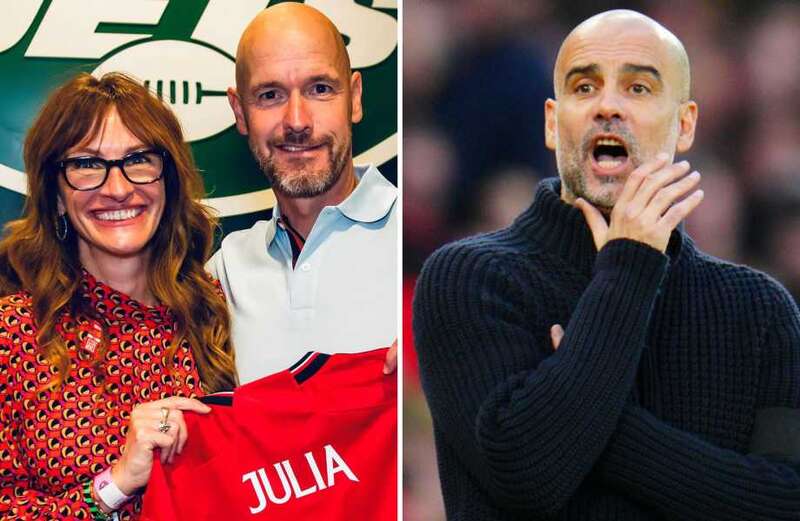 Guardiola previously named Hollywood actress as one of his three idols