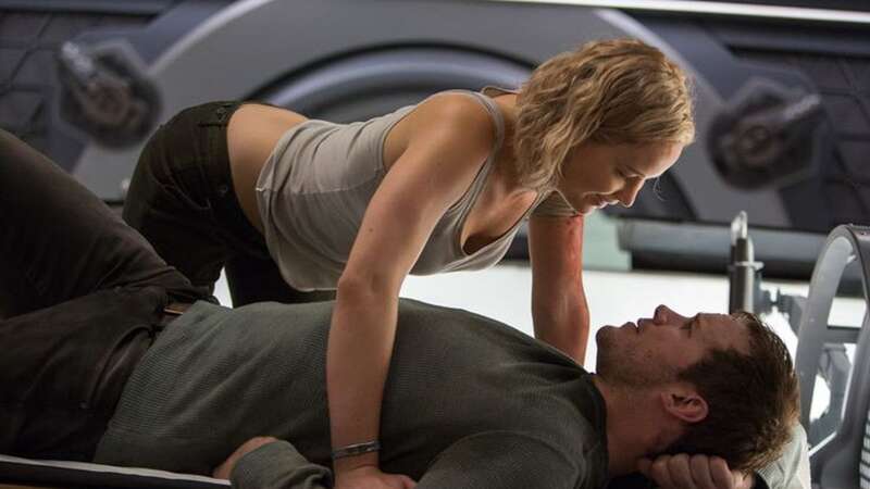 Jennifer Lawrence felt ‘guilty’ during sex scene with Chris Pratt but had special technique to cope (Image: Columbia Pictures)