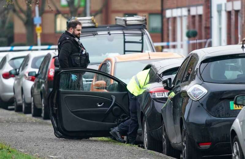 According to residents in Beeston, Notts, the man relied on the car for warmth and shelter