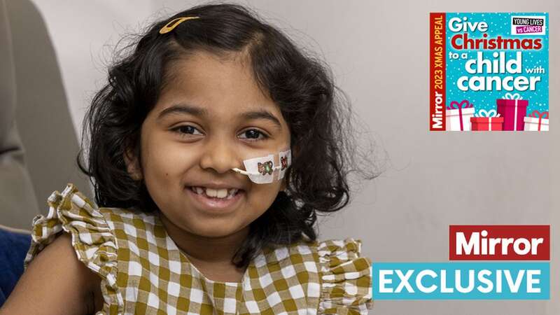 Esha Nadeswaran has a rare form of leukaemia (Image: The Daily Mirror)