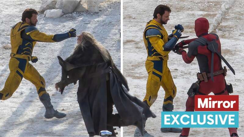 Deadpool spoiler snaps show Ryan Reynolds and Hugh Jackman in gruesome scenes