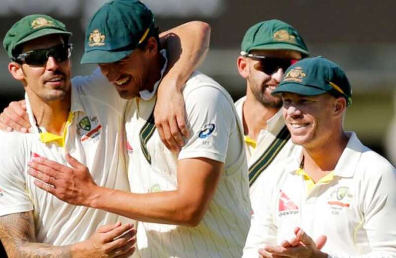 What did Mitchell Johnson say about David Warner?