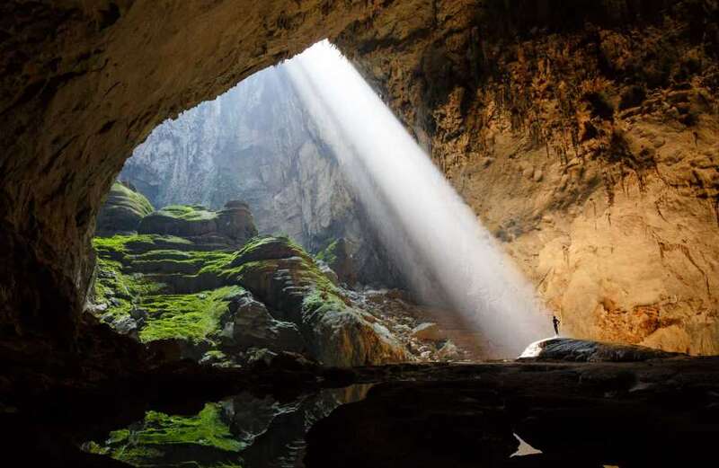 The cave is so vast, it could fit several skyscrapers inside