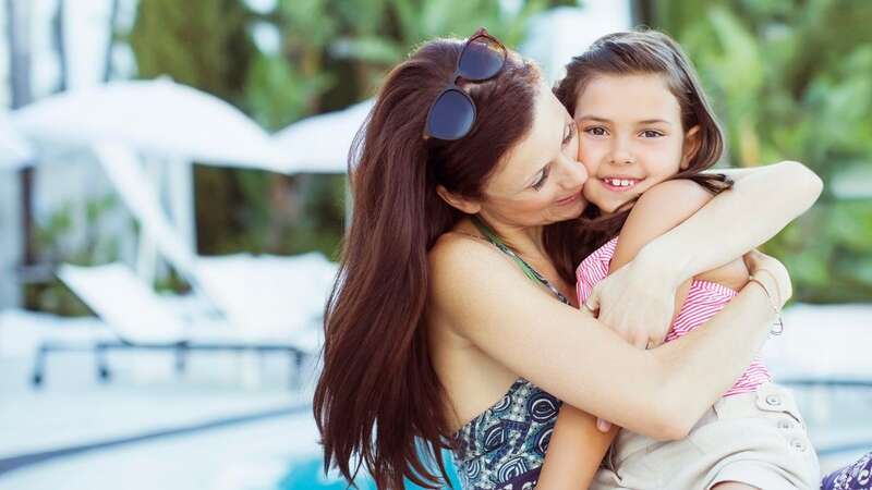 The woman was shocked at what she saw by the pool (Stock Image) (Image: Getty Images)