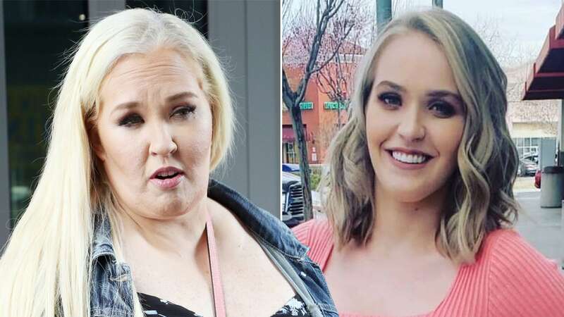 Final goodbye: Mama June said farewell to her daughter Anna "Chickadee" Cardwell, who died aged 29 after cancer battle