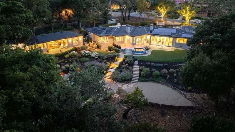 The $5.6million Silicon Valley home (Image: Keller Williams Realty)