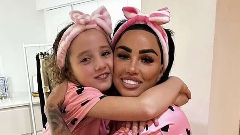 Katie Price calls Bunny, 9, 