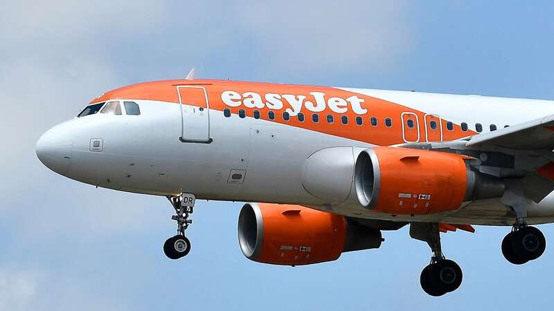 A passenger on an easyJet flight was 