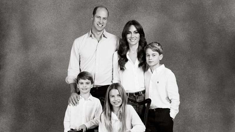 The photograph, which features on Their Royal Highnesses’ Christmas card this year, was taken by the photographer Josh Shinner