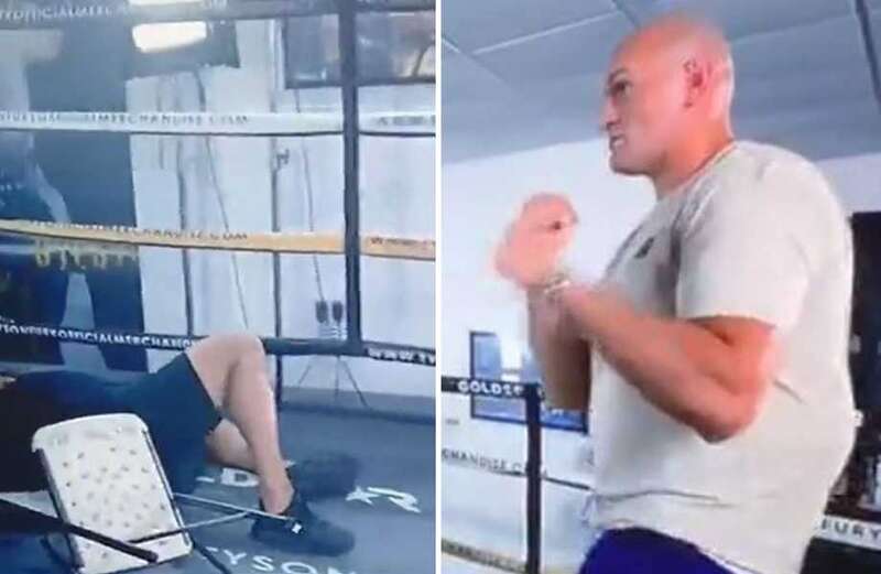 Tyson Fury showed his knock-out power in a new and unique way