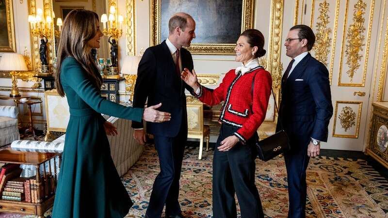 Crown Princess Victoria and Prince Daniel at the Royal Variety Performance (Image: Getty Images)