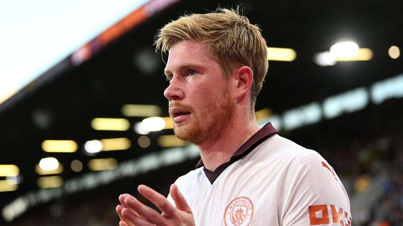 Kevin De Bruyne has been out of action since August with a hamstring injury. (Image: Getty Images)