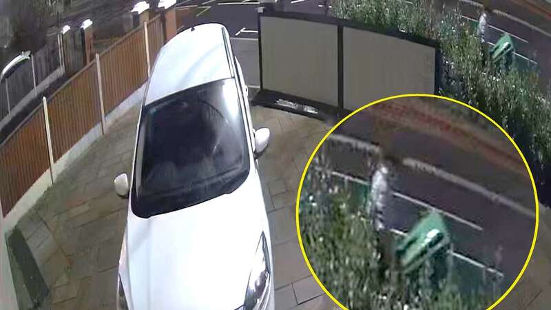 CCTV shows moment local uses wheelie bin as 