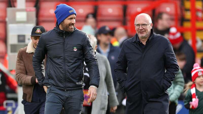 Shaun Harvey works closely with Ryan Reynolds at Wrexham (Image: Matthew Ashton/Getty Images)