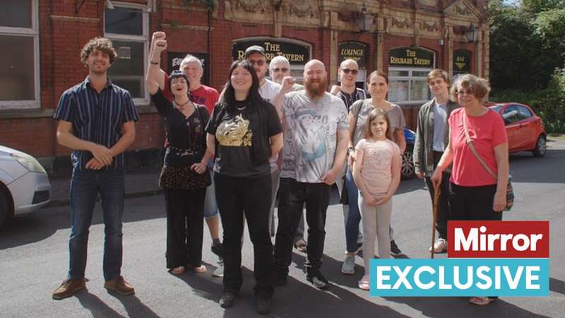 Locals and music lovers chipped in thousands to help Sunny (left) and Tara (center) reopen the beloved boozer (Image: Rhubarb Tavern)