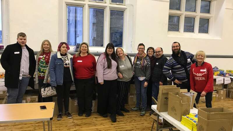 Putting together 1,340 gifts this year, Yvette and 70 other volunteers, are working hard to make the day memorable with games, puzzles, and Lego (Image: Jam Press/Christmas for CAMHS)