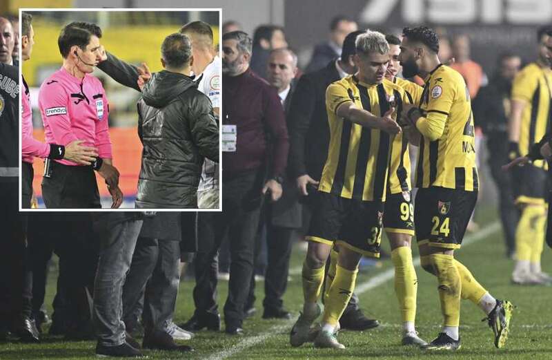 The match suspension comes just a week after a referee in Turkey was punched by a club president