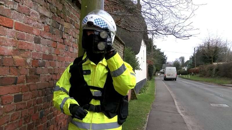 Traffic vigilante comes up with sneaky way to scare speeders in his village