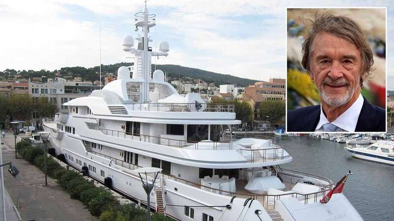 Sir Jim Ratcliffe owns a £120million superyacht (Image: PA)