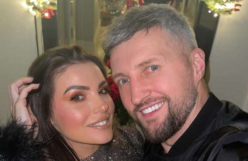 Froch's wife puts on busty display in see-through top with fans loving outfit