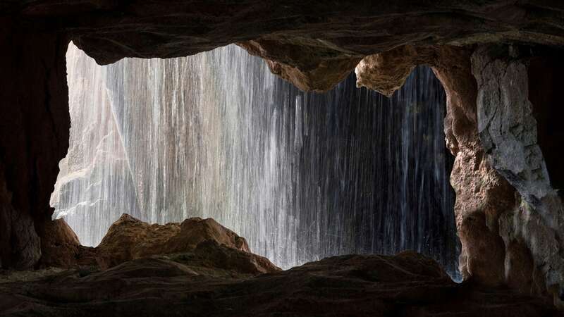 Lead geologist Professor Lollar described the water as "flowing at rates of litres per minute" (Image: Getty Images)