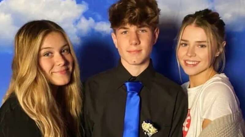 Kamryn, Christopher and Lindy Rae Simmons were all killed in the crash (Image: GoFundMe)