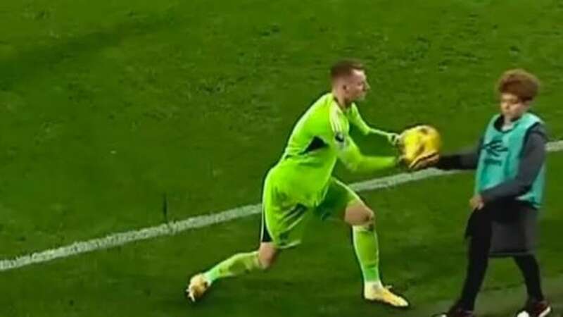 Bernd Leno was defended by Marco Silva after the incident at Bournemouth (Image: Sean Ryan/IPS/REX/Shutterstock)