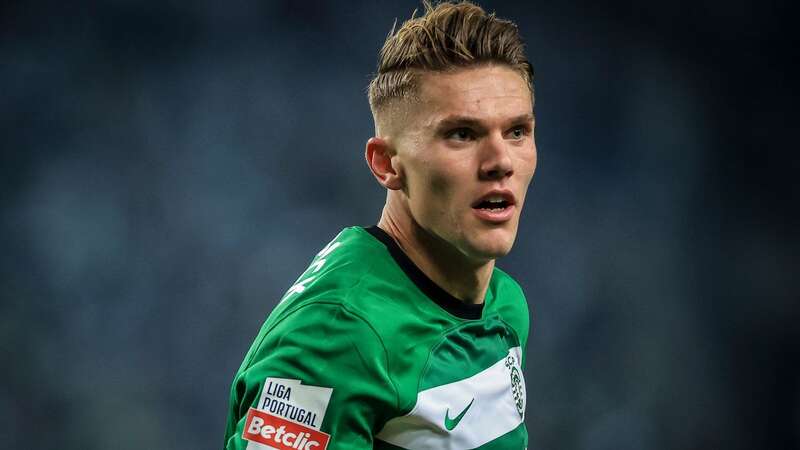 Viktor Gyokeres has been in exceptional form for Sporting Lisbon (Image: PATRICIA DE MELO MOREIRA/AFP via Getty Images)