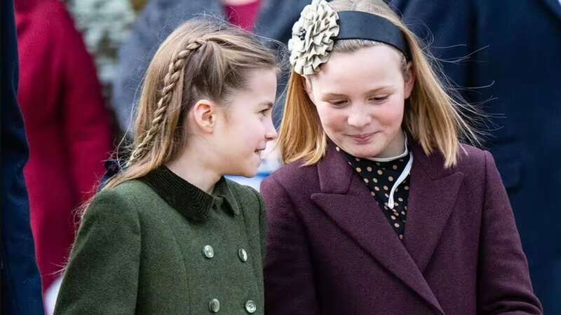 Royal fans spot Princess Charlotte’s loving gesture towards cousin Mia Tindall