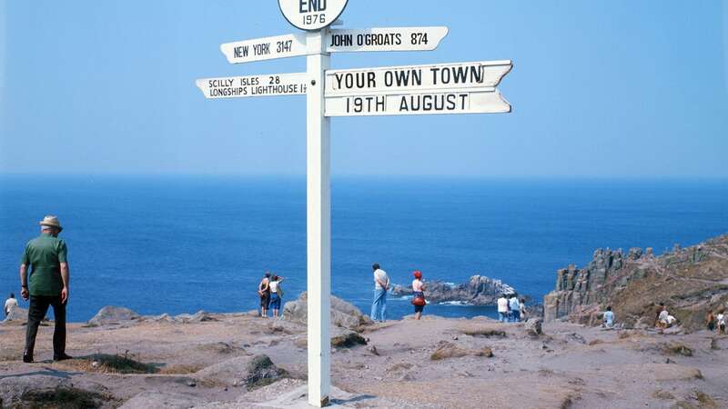 The signpost could be one of the most often photographed in the UK (Image: Getty Images/Westend61)