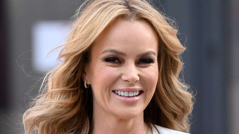 Amanda Holden wore a fitted cream dress on her first day back to work (Image: Karwai Tang/WireImage)