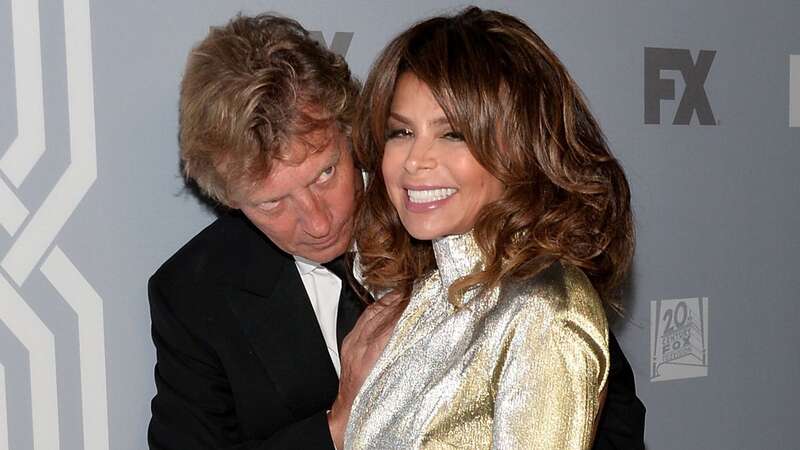 Paula Abdul and Nigel Lythgoe in 2013 (Image: Getty Images)